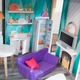 Кукольный деревянный домик KidKraft Bianca City Life 65989 с 26 аксессуарами и световыми эффектами 4763293 - изображение 6