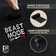 Набір шевронів 2 шт Beast Mode 9×7 см, вишитий патч нашивка шеврон 5125492 - зображення 6