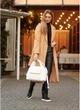 Женская спортивная сумка с карманами SAMBAG Белая (3680371625) - изображение 4