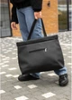 Жіноча велика сумка шоппер з прострочкою SAMBAG Чорна (7400421434) - зображення 7