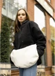 Жіноча сумка Хобо SAMBAG Біла (725058428) - зображення 2