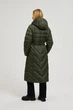 Куртка жіноча MOODO 4525O XS оливкова - зображення 4