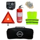 Набір автомобіліста дорожній аварійний рятувальний екстрений комплект автоаксесуар для авто машини з вогнегасником аптечкою знаком аварійної зупинки сигнальним жилетом для безпеки в дорозі при аварійних ситуаціях Automix Р25 Nissan - изображение 1