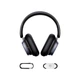 Бездротові Bluetooth навушники Baseus Bowie H1s Noise - Cancellation Wireless Headphones |портативна стерео гарнітура, Bluetooth 5.4, Type-C, до 120 годин відтворення, 800 мАг, вбудований мікрофон, активне шумозаглушення| Чорний - зображення 6