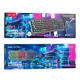 Комплект Проводная Игровая Клавиатура с RGB подсветкой и Проводная Игровая Мышь Набор 2 в 1 Hoco DI16 Gaming Illuminated keyboard and mouse set (Ukr/Ru/En) Черный - изображение 8