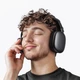 Бездротові Bluetooth навушники з вбудованим мікрофоном Borofone BO35 Adorable BT headphones |портативна стерео гарнітура, Bluetooth 5.4, AUX, Type-C, до 45 годин відтворення, 400 мАг| Темно-сірий - зображення 5
