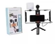 Комплект для влогинга Video Making Kit AY49X для смартфона с микрофоном и светом - изображение 1