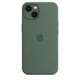 Чохол Silicone Premium case з захистом камери для iPhone 13 mini Full Camera Protective dark olive 2270 - изображение 5