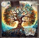 Алтарная скатерть для карт Таро и Рун 49*49 см. Древо жизни "Mystical world" - изображение 2