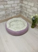 Лежак для тварин кішок та собак Animals_joy Бублик S 50 см(052) - изображение 2