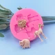 Молд силиконовый Животные 68 мм розовый - изображение 4