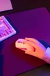 Беспроводная игровая компьютерная мышь Proove Gaming Rate Special Edition 2.4G + 5.2 BT + USB, 6 кнопок, 12000DPI, 650 мАч white - изображение 3