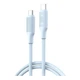 Кабелі для заряджання та передачі даних USB XO Q265B Type C до Type C 60W 30pcsbottle колір Чорний Білий Блакитний Рожевий - зображення 7