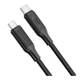 Кабелі для заряджання та передачі даних USB XO Q265B Type C до Type C 60W 30pcsbottle колір Чорний Білий Блакитний Рожевий - зображення 8