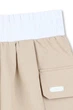 Шорты DKNY, арт. 62268, бело-бежевый, 6 лет, 112 см - изображение 3