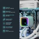 Ігровий комп'ютер ASGARD Ran (A98X3D.64.S15.58.5790) / AMD Ryzen 7 9800X3D (4.7–5.2 ГГц) / RAM 64 ГБ / SSD 1.5 ТБ / NVIDIA GeForce RTX 5080 - изображение 3