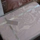 Жакардовое покрывало с наволочками Gardines Gul, Pudra, 240x260 см, Евро Макси - изображение 4