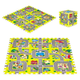 Mata piankowa dla dzieci Iplay miasto 9 elementów 90.5 x 90.5 cm 0395 (6958868803957) - obraz 3