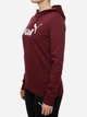 Худі тепле жіноче Puma Ess No. 1 Logo Hoodie Fl (S) 68238996 2XS Бордове (4069157672030) - зображення 3