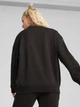 Свитшот оверсайз утепленный на флисе женский Puma Ess Oversized Crew Fl 68540001 L Черный (4067983687228) - изображение 2