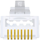 Конектор Unitek RJ-45 Cat.7 Pass Through 50 шт Silver/Transparent (OT1093ATP01) - зображення 2