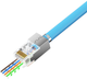 Конектор Unitek RJ-45 Cat.7 Pass Through 50 шт Silver/Transparent (OT1093ATP01) - зображення 3