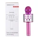 Караоке микрофон Wster WS 858 Розовый - изображение 3