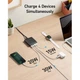 Зарядний пристрій - адаптер ANKER PowerPort 543 Atom III Slim 4 - 65W 4 порти (A2046) - зображення 3