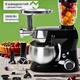 Кухонный комбайн 3в1 Crownberg CB-3409 с блендером и мясорубкой 2600 Вт. Кухонная машина-тестомес 5л Стационарный блендер с мясорубкой и планетарным миксером - изображение 15