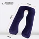 Подушка для беременных и отдыха MirSon Velvet Line №8022 U-образная Ruellia (2200006178545) - изображение 3