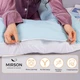 Подушка для беременных и отдыха MirSon Eco Line №8031 U-образная White-Blue (2200006185062) - изображение 4