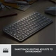 Комплект Клавиатура Logitech MX Keys Mini Combo for Business Wireless Mouse and Keyboard Combo ESP/UKR Graphite (920-011053) - изображение 4
