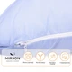 Подушка для беременных и отдыха MirSon №8417 Ranforce Elite 12-4608 Lucretia Г-образная (2200006274353) - изображение 4