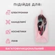 Пенал органайзер косметичка шкільна 2 відділення рожевий пастель місткий водовідштовхувальний (60129) - зображення 5