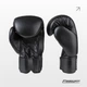 Рукавички для боксу Everlast 14 унцій (14 oz) чорні (боксерські рукавички, рукавички еверласт, рукавички для груші) OS14 - зображення 3