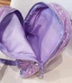 Детский рюкзак Стич Stich сиреневый с блестками для девочки 3-5 лет - изображение 6