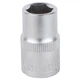 Насадка шестигранна коротка 1/2" 13мм CrV mid SIGMA (6071131) - зображення 2