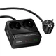 Удлинитель сетевой HOCO AC27 Descanso, 2-socket PD Desktop Charger, 1USB, 2Type-C, 30W, 3A, 2500W, 2m, black - изображение 2