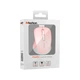 Компьютерная мышь Meetion Minigo беспроводная 2.4 ГГц 1200 DPI Розовая (Minigo) - изображение 4