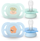Smoczek Philips Avent Ultra Start deco 0-2 m SCF075/04 2 szt (8720689028110) - obraz 2