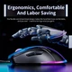 Миша Onikuma Wired RGB Gaming Mouse CW917 |1200-5800DPI| Колір Чорний - изображение 6