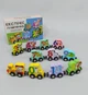 Дерев'яний математичний потяг сортер магнітна гра цифри лічба WToys - зображення 2