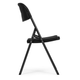 Zestaw składanych krzeseł 2 szt ModernHome by Multistore (YC-050-BLACK) - obraz 3