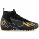 Бутсы футбольные детские с носком SP-Sport Air MX11-35 размер 36 Black-Gold - зображення 1