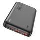 Павербанк HOCO J101 10000 mAh 22.5W 2USB/Type-C Портативний зовнішній акумулятор Power Bank зі швидкою зарядкою PD20W+QC3.0 Black - зображення 3