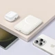 Павербанк HOCO J141 10000mAh 20W с беспроводной зарядкой Qi 15W MagSafe 2в1 Портативный внешний аккумулятор Power Bank с быстрой зарядкой QC3.0+PD20W Black - изображение 4