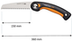 Пила складана Fiskars Plus SW68 (1067552_Fis) - зображення 7