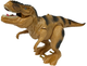 Динозавр LEAN Toys Тиранозавр Рекс на батарейках Коричневий 6640 (5904665998342) - зображення 3