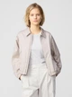 Куртка демисезонная короткая женская Uniqlo 731297308 2XL Светло-бежевая ( 1159839842) - изображение 1
