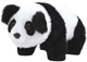 Panda LEAN Toys w transporterze Różowy Niebieski 17613 (5905991004622) - obraz 4